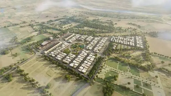 Arabian Park View aerial masterplan, Karachi